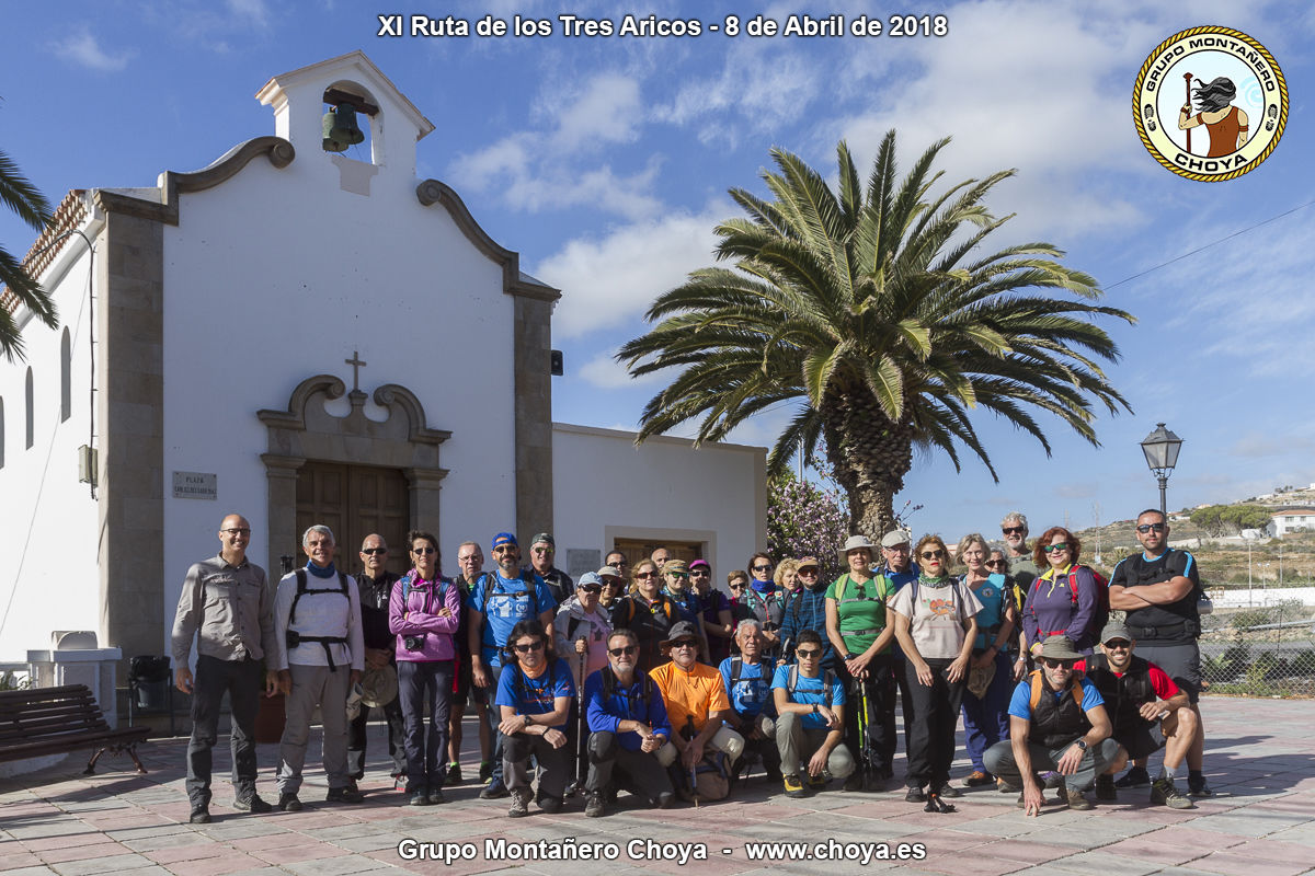 Ruta de Los Tres Aricos - Ermita de la Cruz - Arico El Viejo